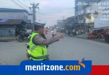 Cegah Balap Liar dan Kejahatan Jalanan, Satuan Lantas Polres Tanjungbalai Laksanakan Patroli Sore